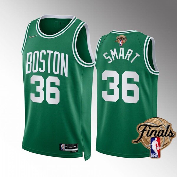 Celtics 36 Marcus Smart Green 2022 NBA Finals Nike Swingman Jersey,We sell and wholesale Celtics 36 Marcus Smart Green 2022 NBA Finals Nike Swingman Jersey on line form chian!